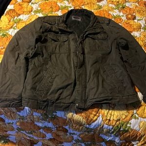 Heavy Levi's jacket faux leather size  XL or XXL